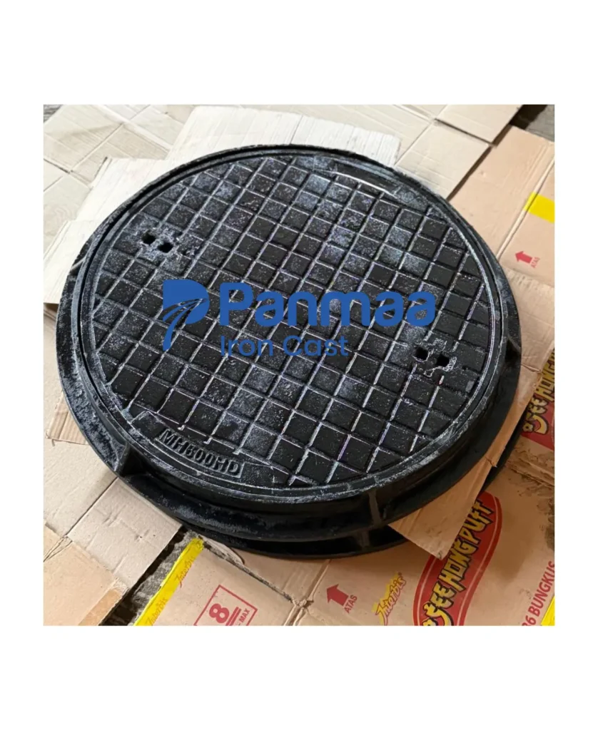 Manhole Bulat 60cm Cast Iron