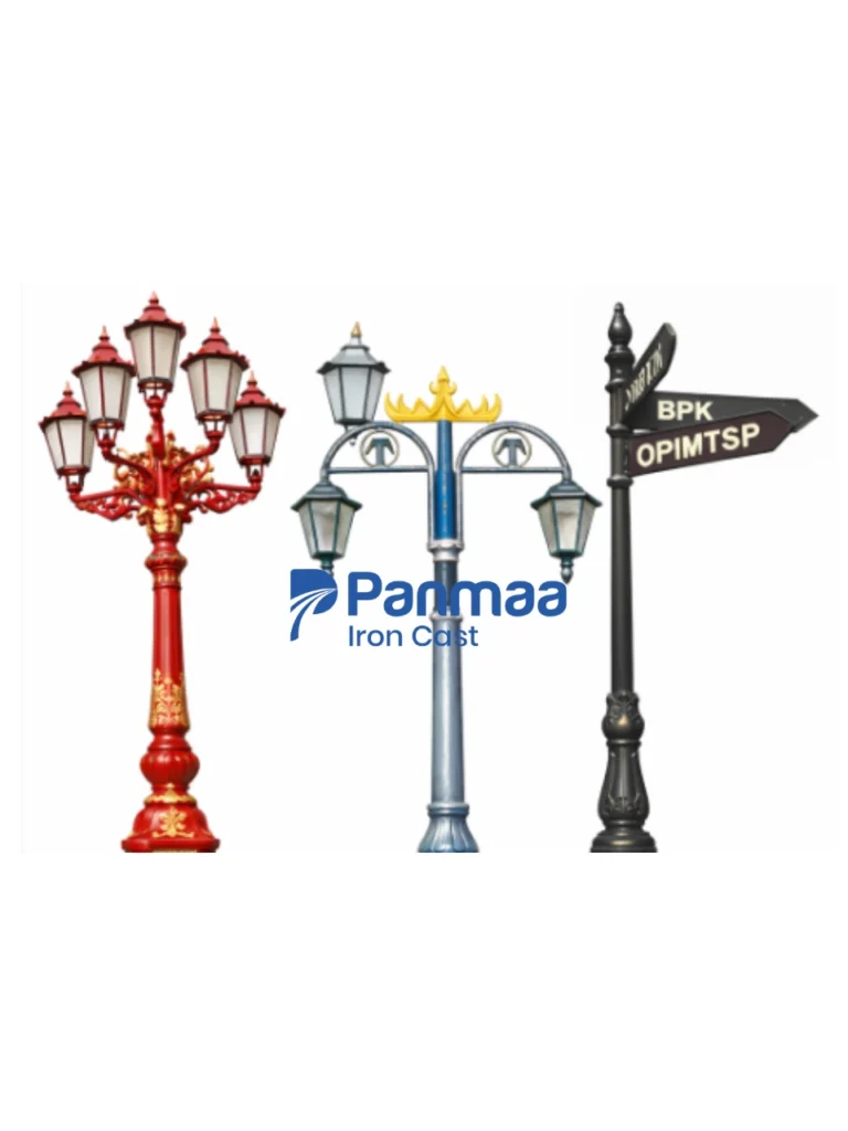 Tiang Lampu Taman