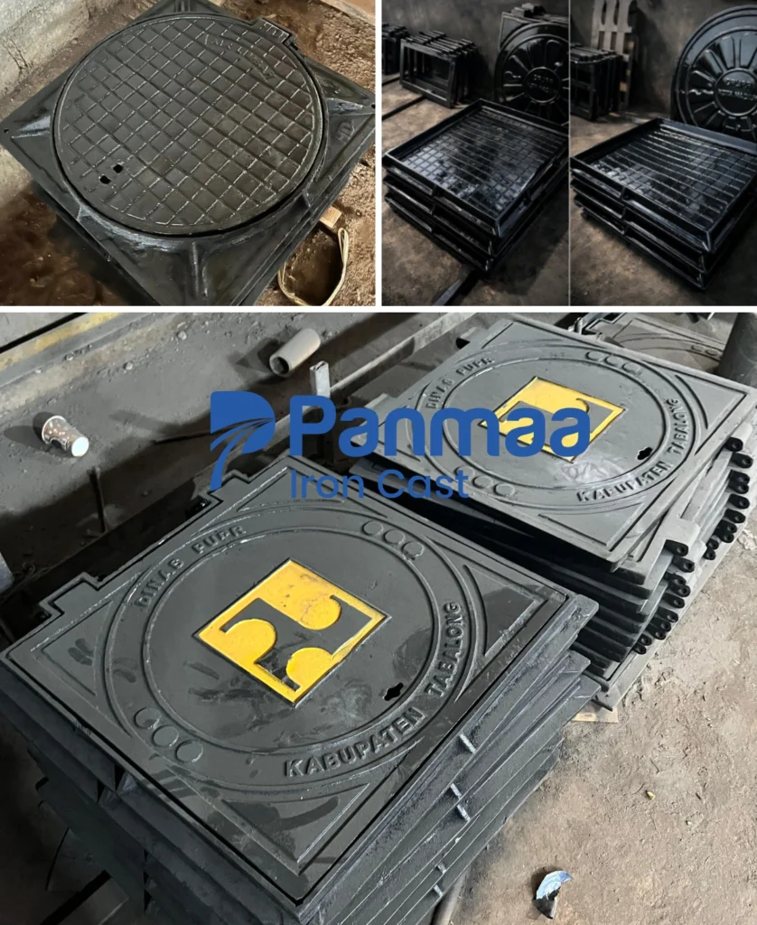 Manhole Cover 60cm Besi Cor