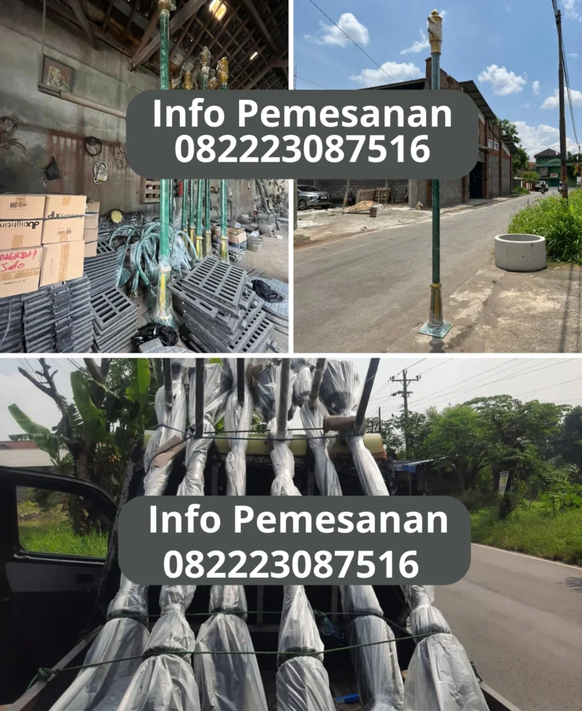 Tiang Lampu Pju Termurah
